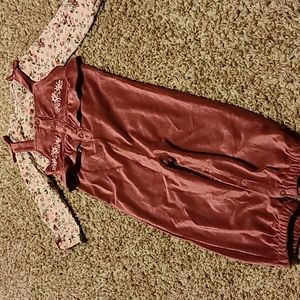 Little Lass floral outfit!